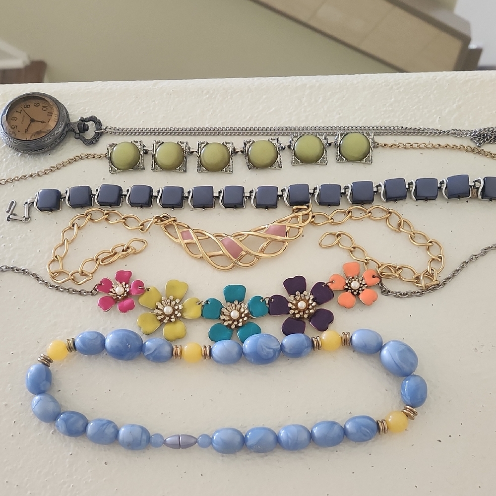 Vintage Necklaces Colorful